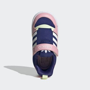 adidas schuhe limited baby blau|Adidas kids blue sneakers.